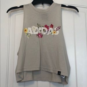 Adidas crop top. Size large. Fits more like medium